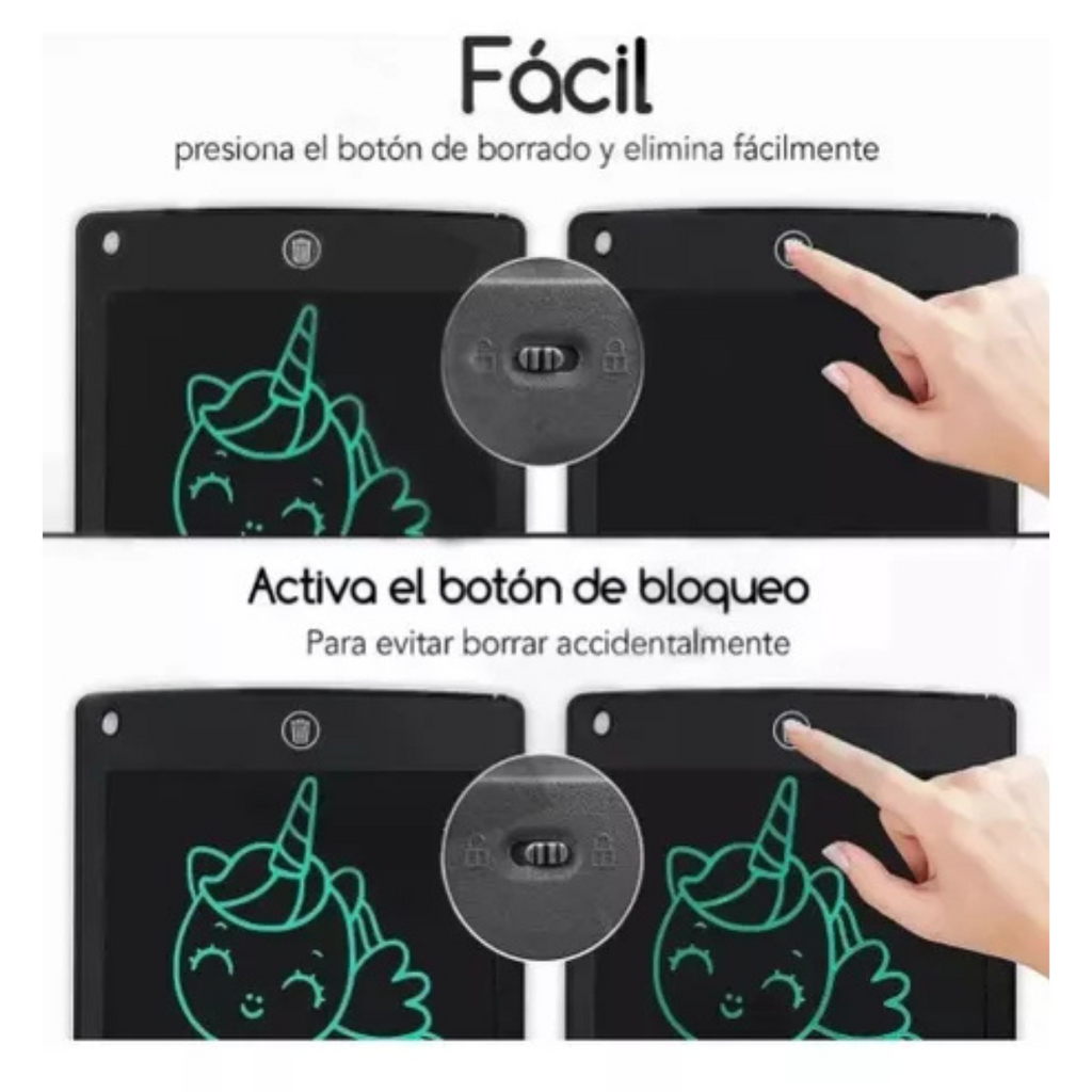 Pizarra Mágica LED Infantil 8.5 in